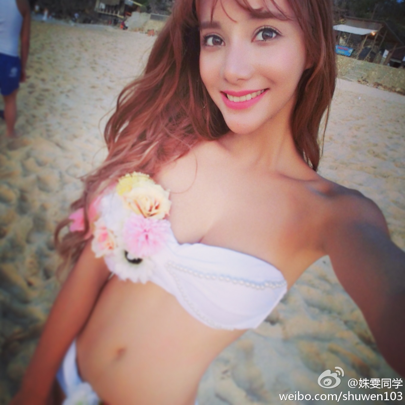 福师大中俄混血校花姝雯同学走红私照美到窒息 1